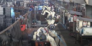 Automatische Schweißroboter